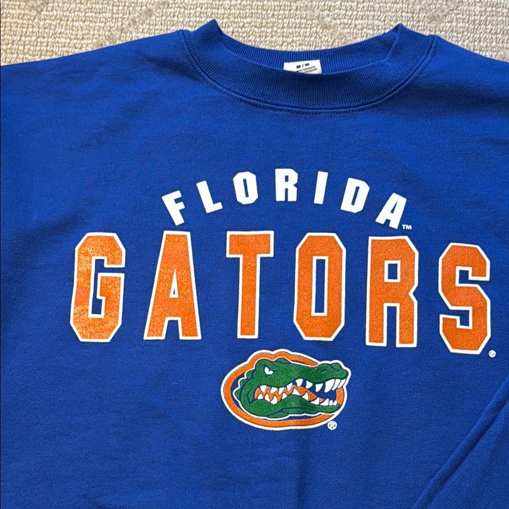 Florida Gators Blue Sweatshirt Size Medium - Picture 5 of 9